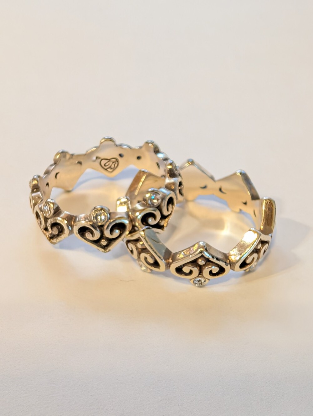 Brighton Stackable Jearts ring - Picture 2 of 5